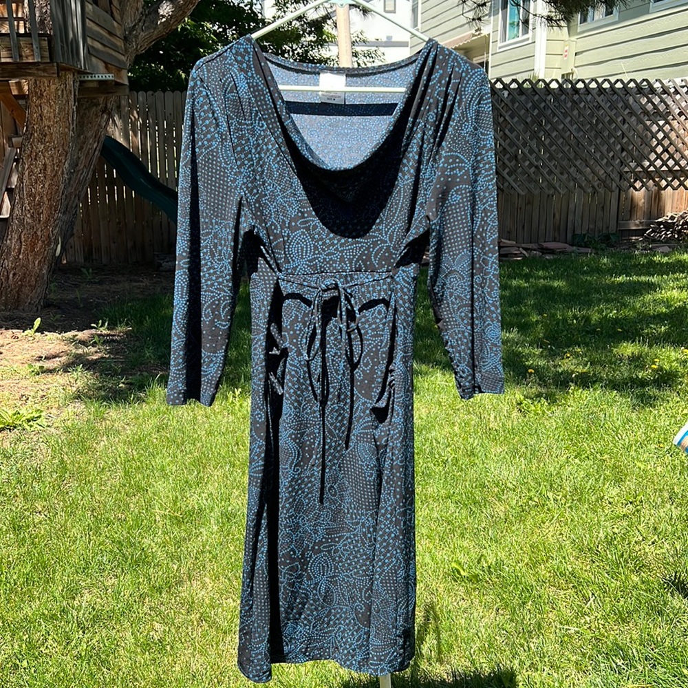 EUC Motherhood Maternity Cowl Neck Dress • Medium